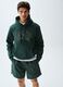 Cotton blend hoodie with logo_0