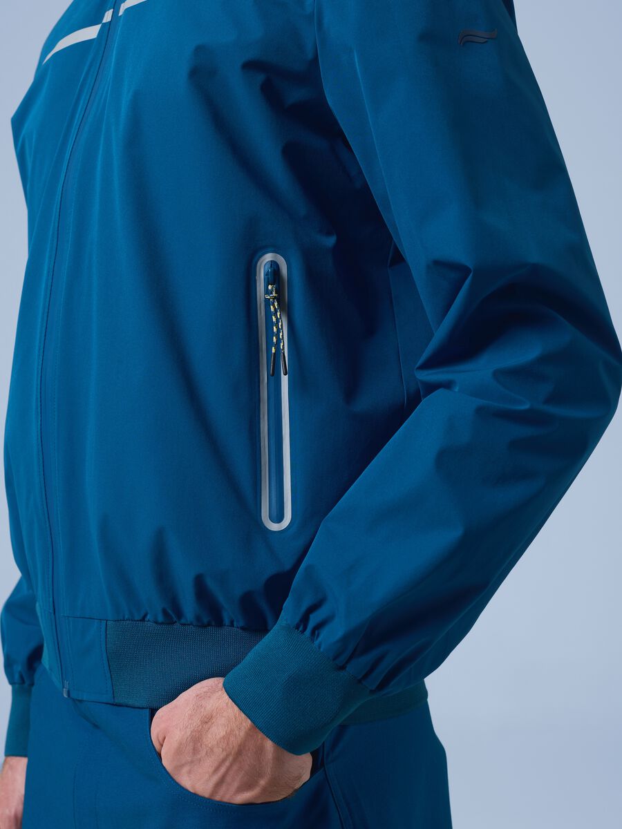 Giubbotto antivento blu con zip ALTAVIA SAILING_2