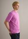 Pink relaxed fit pure cotton crew neck T-shirt_2