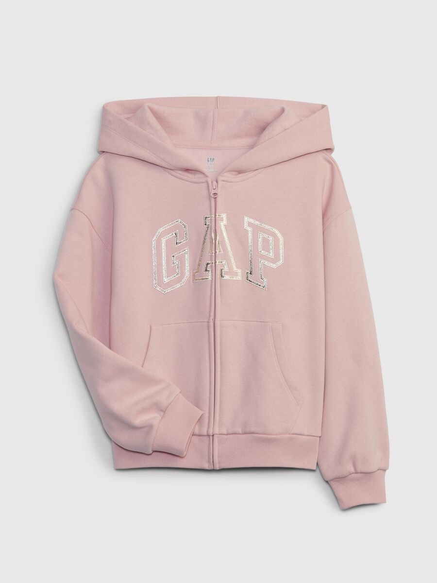 Full-zip con cappuccio e logo GAP_0