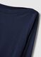 Blue long sleeve crew neck T-shirt regular fit_5
