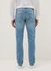Blue slim fit denim jeans_2