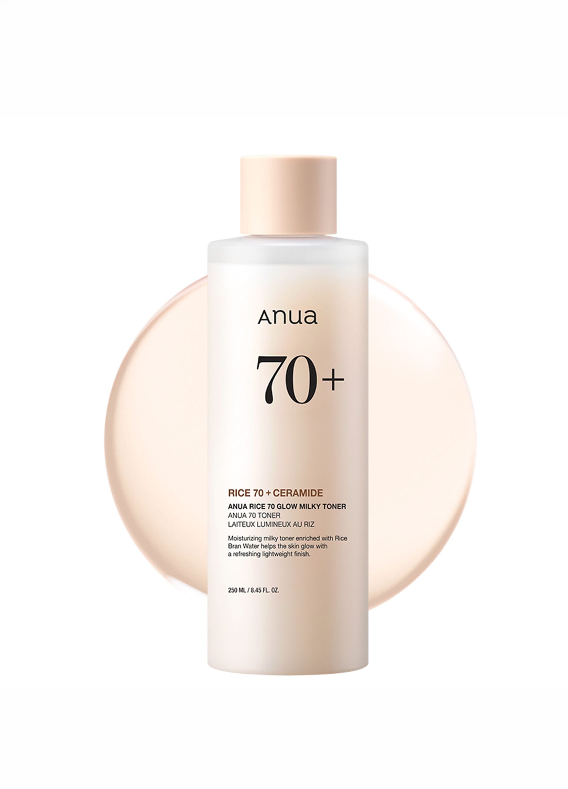 Milky texture facial toner. Provides brightness and hydration - Korean Skincare