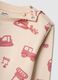 Newborn multicolour pure cotton pyjamas regular fit with diggers_2