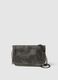 Black pouch with rhinestones for girls_0