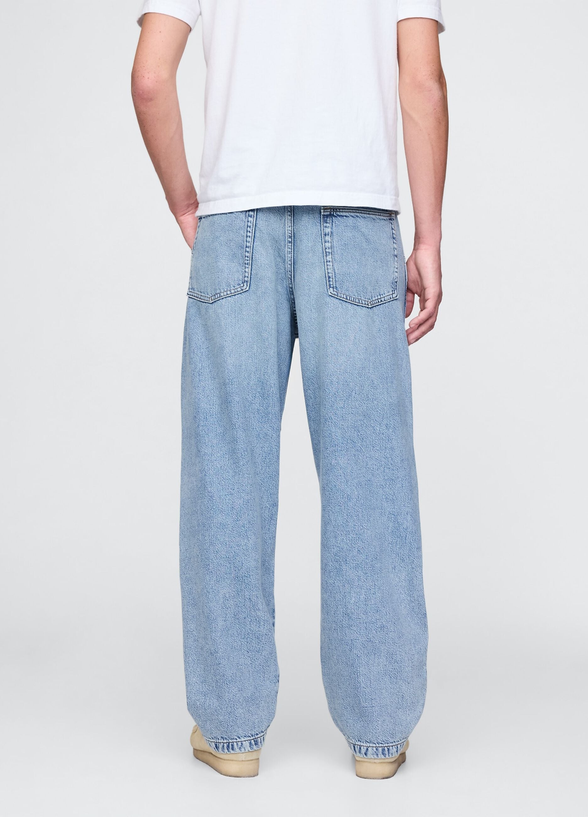 Gap baggy blue jeans in cotton and Lyocell