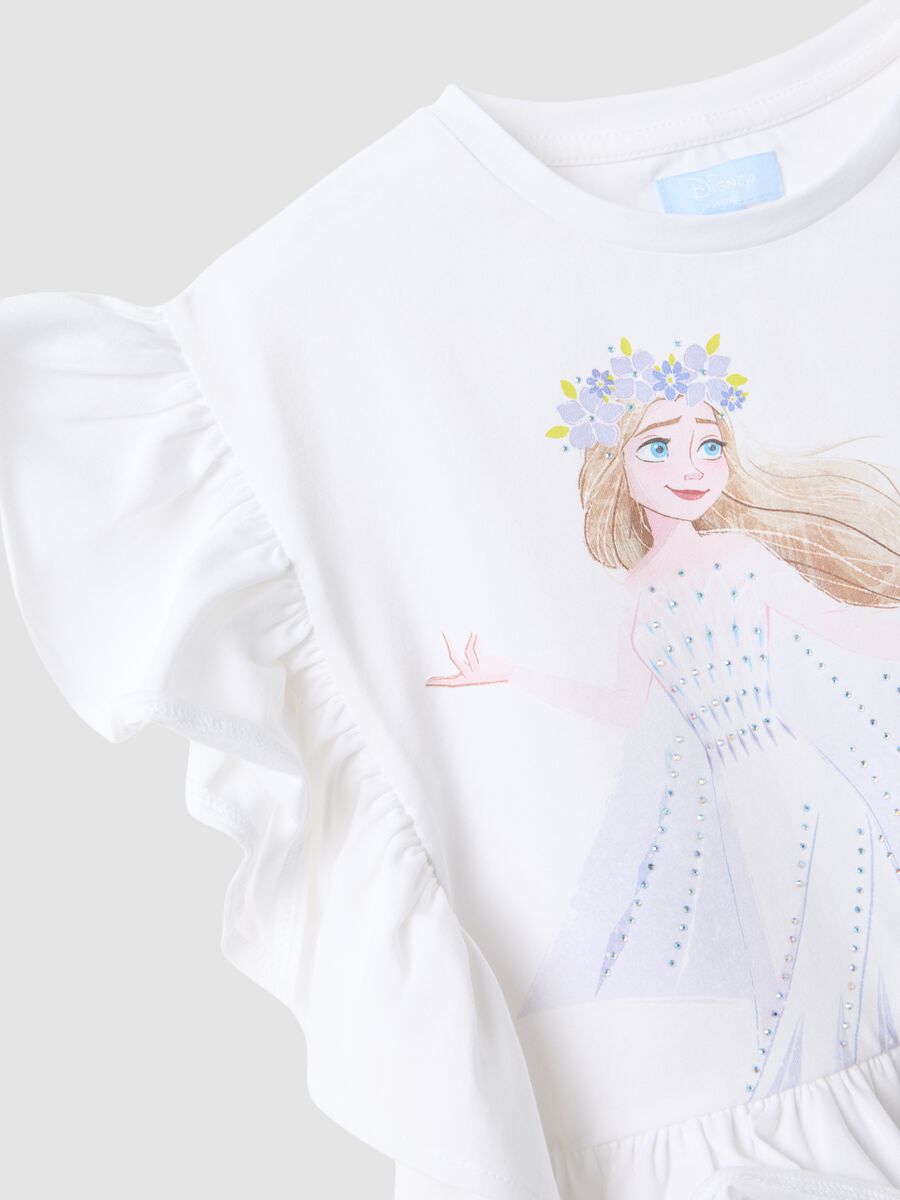 Girls&rsquo; multicolour stretch-cotton set with Frozen print_2