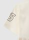 White kids&rsquo; pure cotton T-shirt with Cars print, oversized fit_3