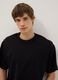 Black pure cotton boxy fit t-shirt_0