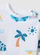 Multicolor pure cotton children's regular fit t-shirt with prints_3