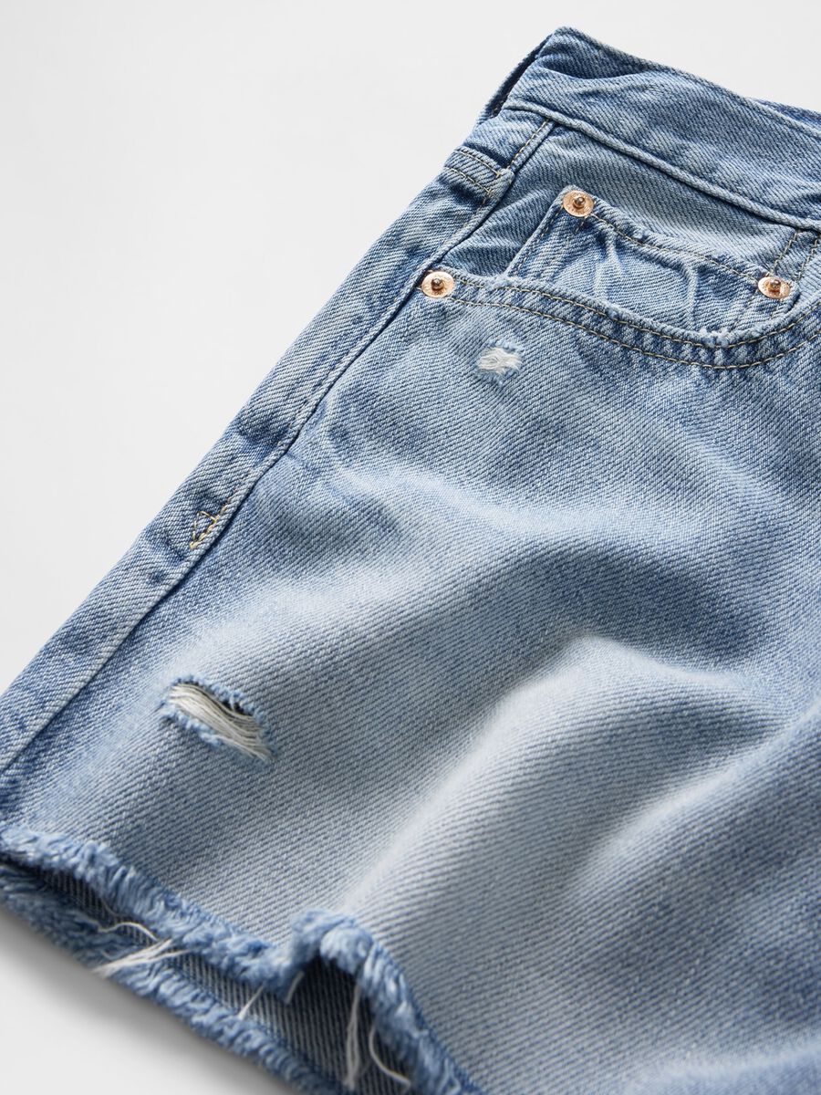 Light Denim Shorts_5