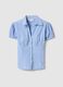 Multicolour plaid stretch cotton shirt regular fit_4