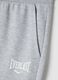 Grey cotton blend joggers regular fit with Everlast logo_5