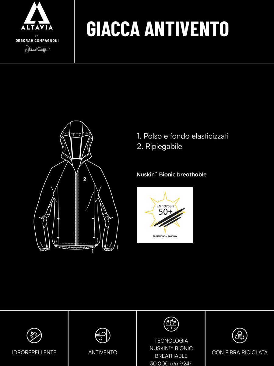 ALTAVIA WITH DEBORAH COMPAGNONI windproof jacket_6