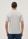 Grey stretchy cotton blend polo regular fit_2