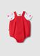 Multicolour pure cotton baby girl set with Minnie_1