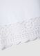 White cotton-blend vest top with lace detailing_5