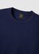 Blue short sleeve pure cotton t-shirt regular fit_5