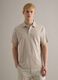 Grey mercerised pure cotton regular-fit polo shirt_2