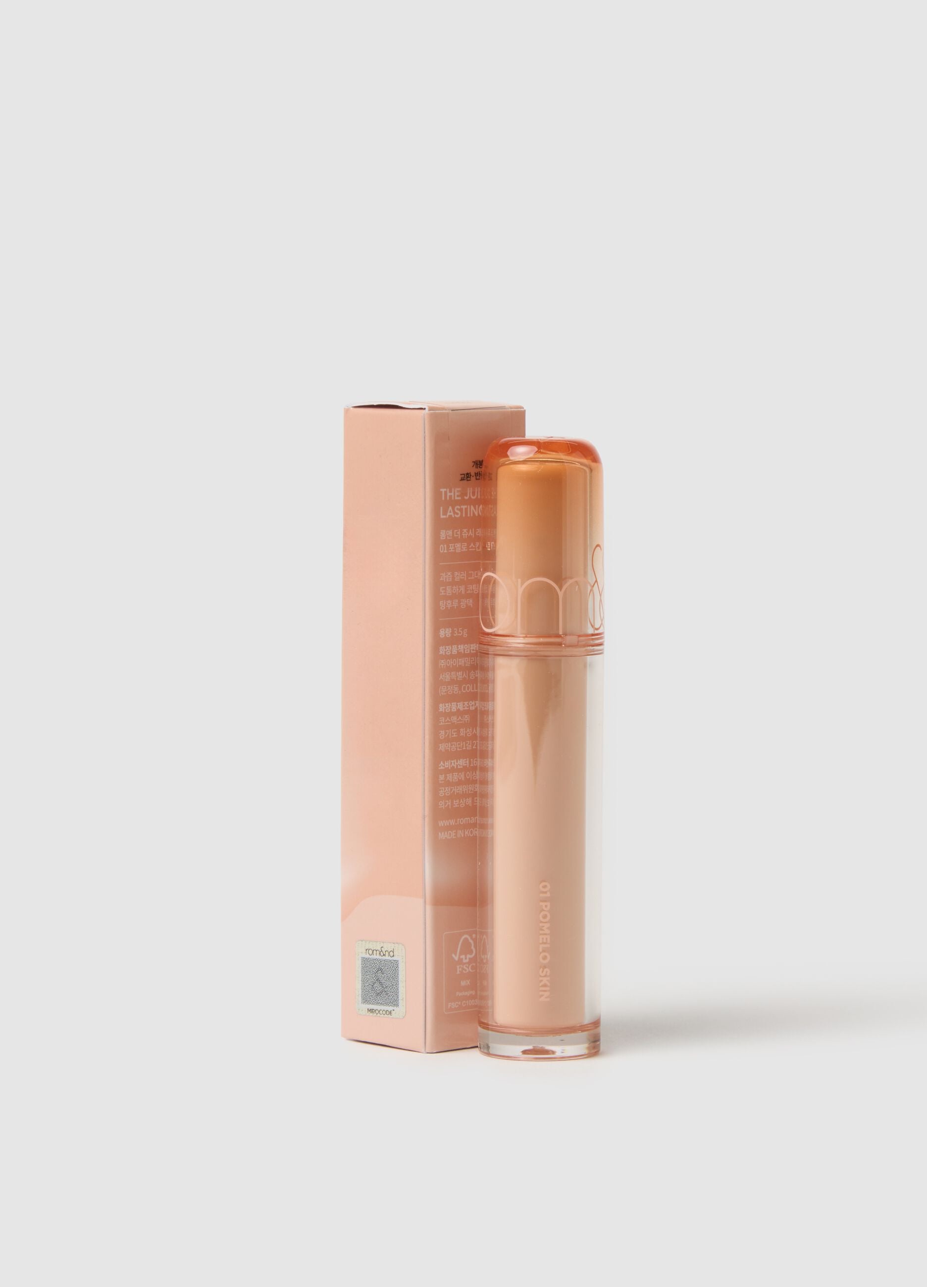 ROM&ND THE JUICY LASTING TINT 01 POMELO SKIN - Korean Makeup
