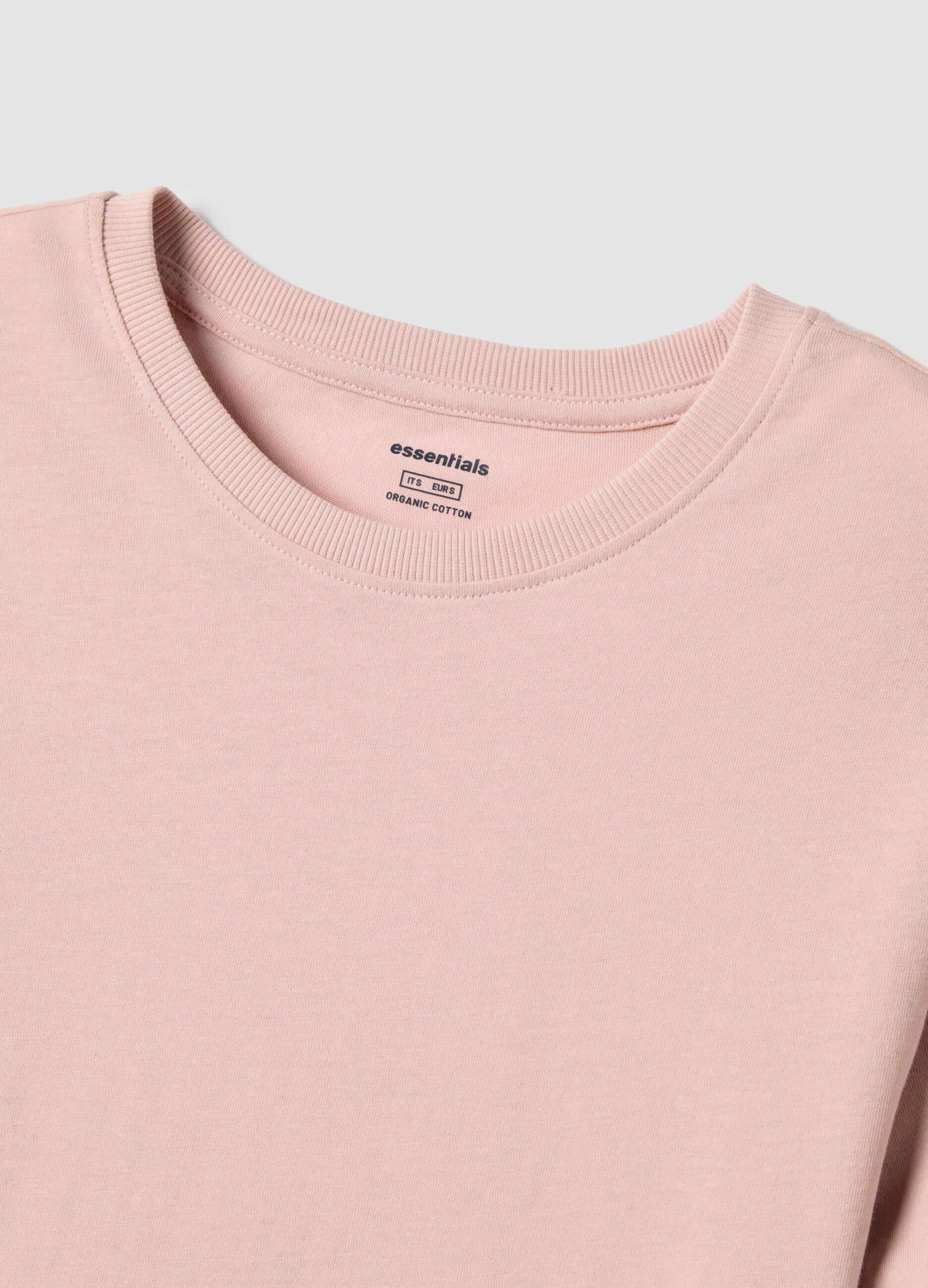 Pink Pure Cotton Regular Fit T-shirt