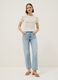 White pure cotton regular fit knitted shirt_1