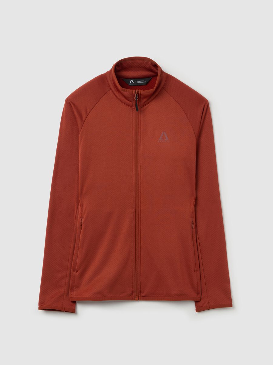 ALTAVIA WITH DEBORAH COMPAGNONI full-zip waffle fleece_4