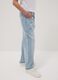 Jeans in puro cotone azzurro da ragazzo relaxed fit_1