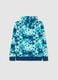Tie Dye sweatshirt in French terry with hood_4