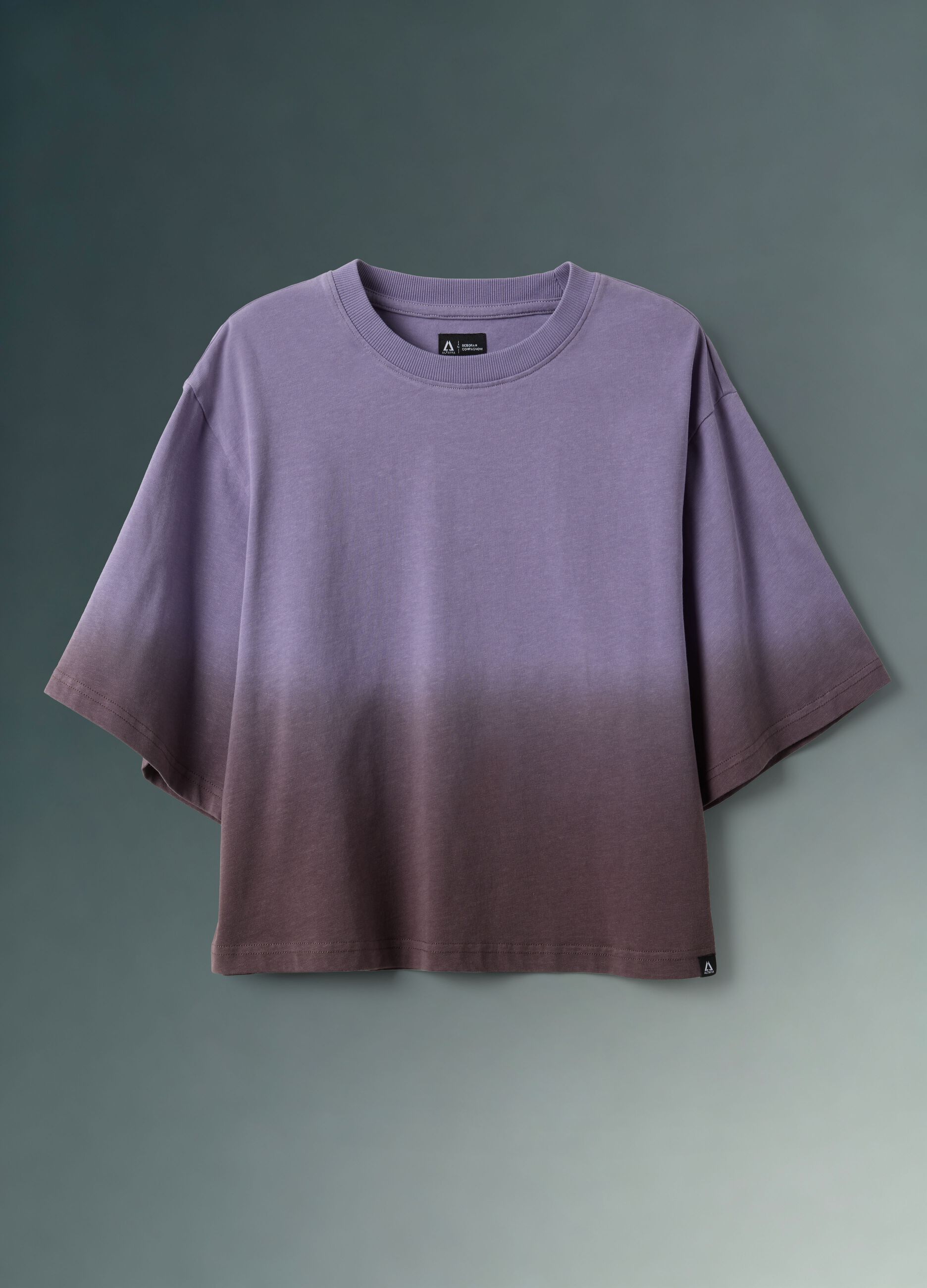 ALTAVIA WITH DEBORAH COMPAGNONI Cotton-Hemp Blend T-shirt