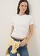 Women's White Regular Fit Pure Cotton T-Shirt_0