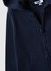 Girls' blue hoodie in pure cotton regular fit_3