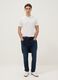 Blue Super Skinny Cotton Blend Jeans_0