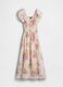 Pure cotton floral midi dress_4