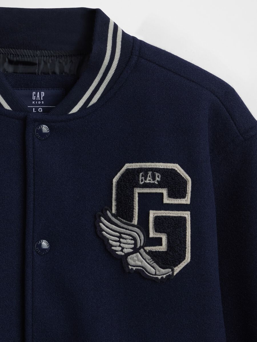 Blue bomber jacket for kids_4