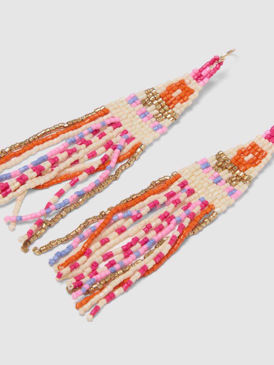 Orecchini con perline multicolor_1