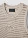 Beige open-knit viscose-blend vest top_5