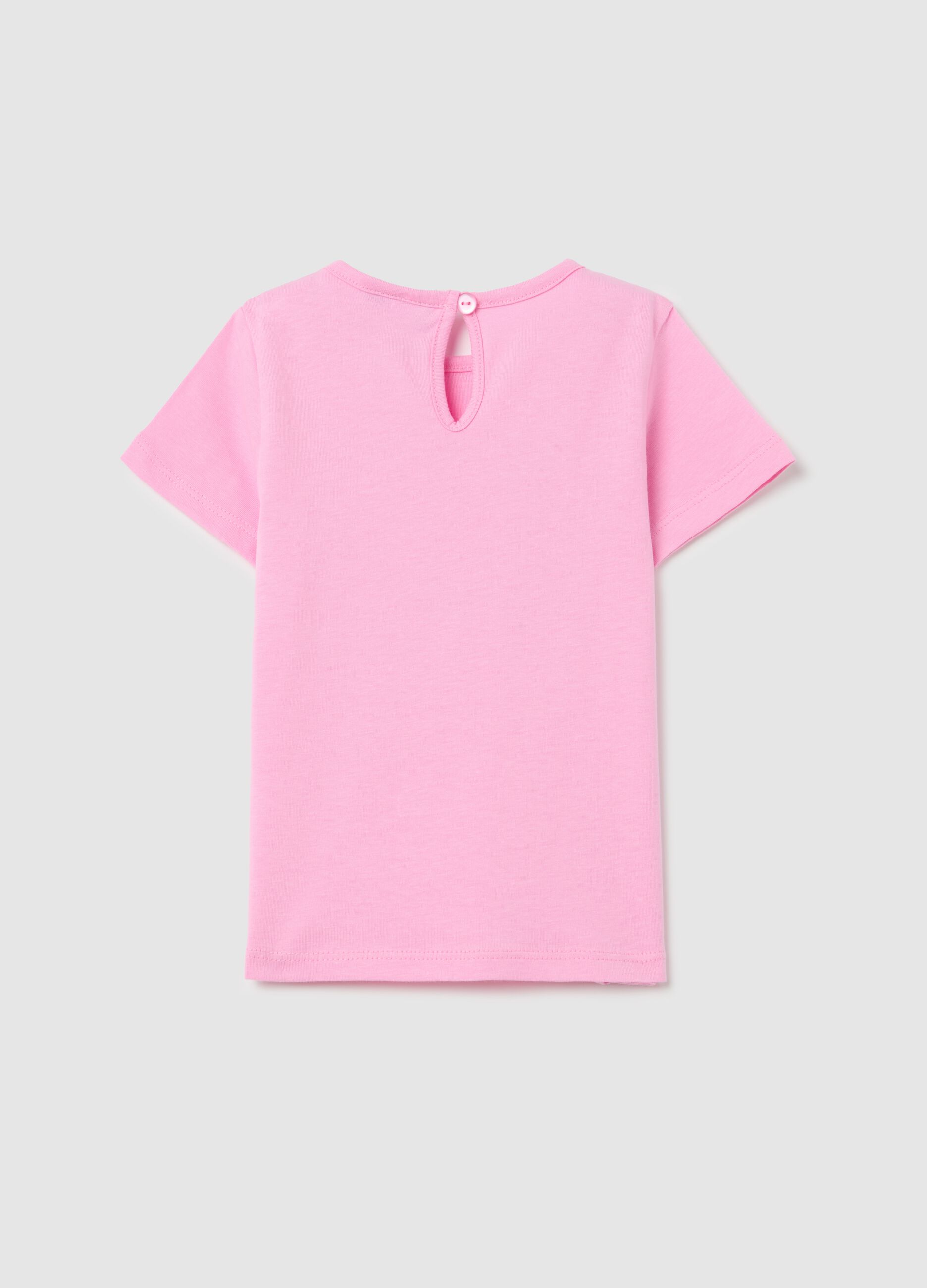 Cotton T-shirt with print