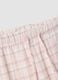 Multicolour pure organic cotton check pyjama trousers_5