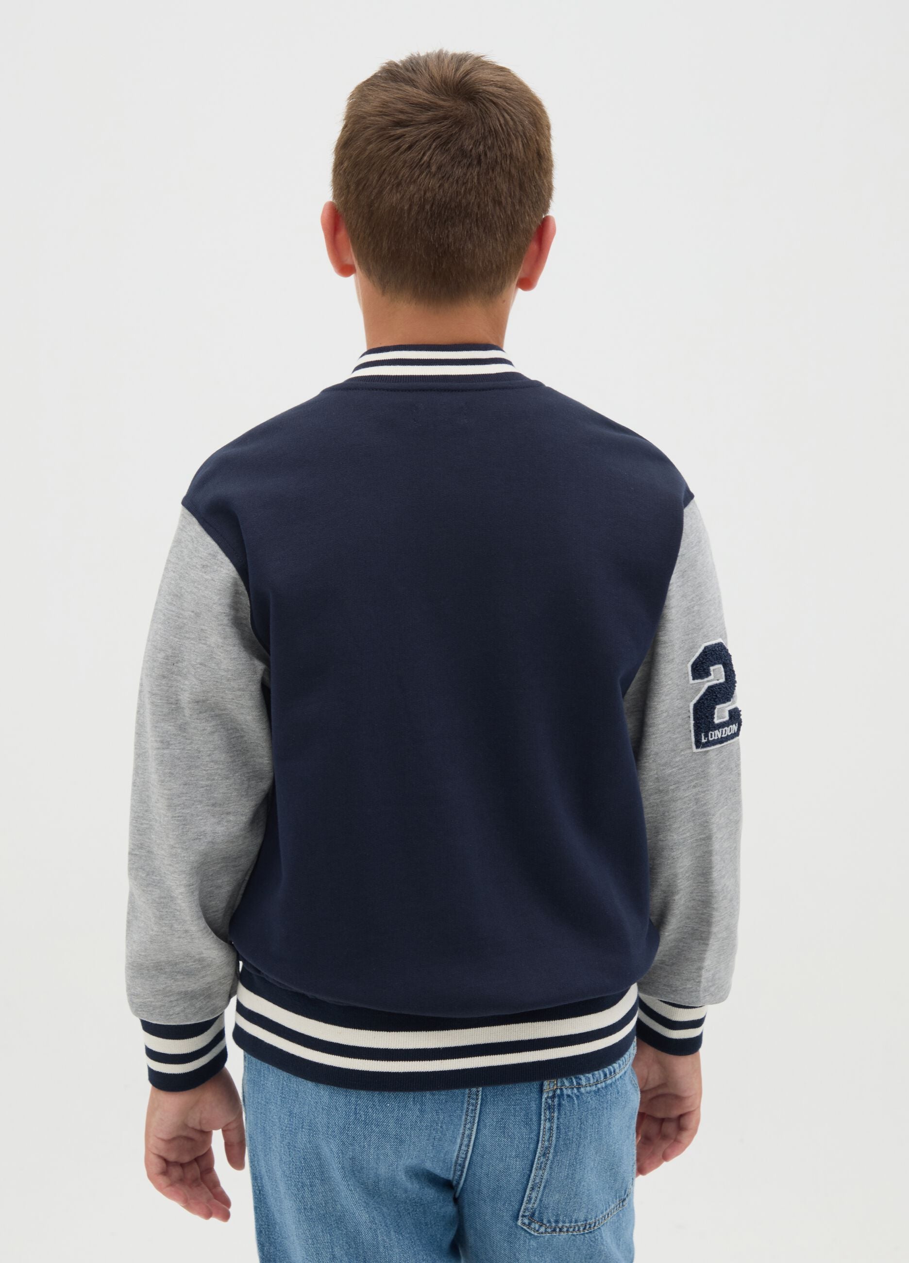 College London Crew varsity sweatshirt