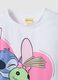 Multicolour Stretch Cotton Set for Girls with Stitch_2