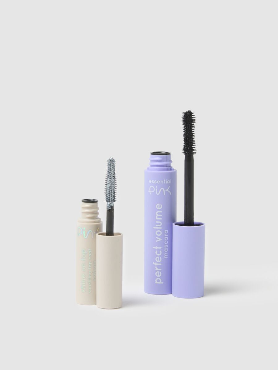 Pink Kit perfect mascara + shine top coat_2
