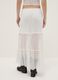 White Lace Long Skirt Regular Fit_3