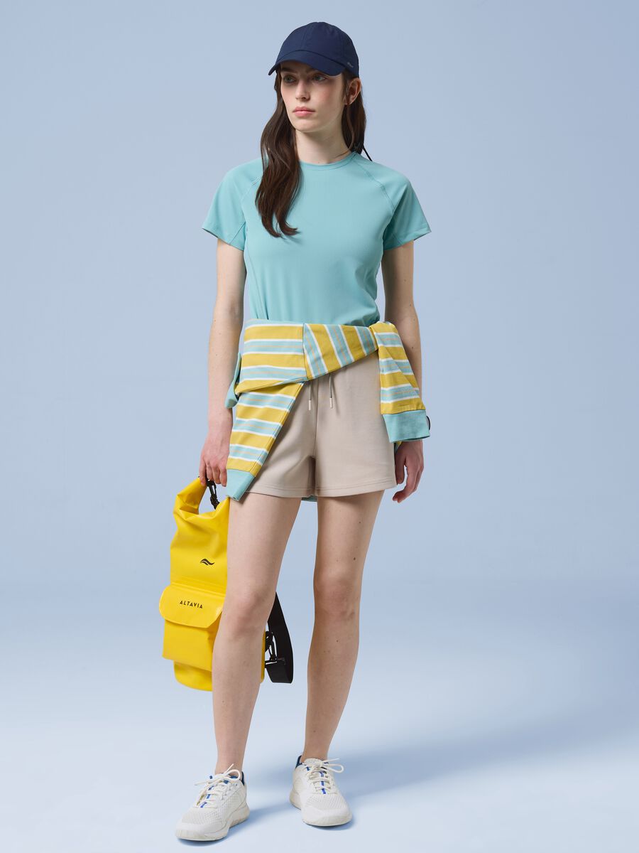 ALTAVIA SAILING green technical T-shirt in stretch fabric_1
