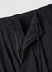 Black viscose stretch chino trousers regular fit_6