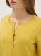 Yellow Crew Neck Regular Fit Cardigan_3