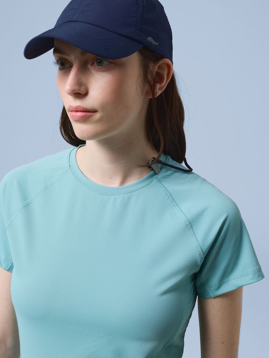 ALTAVIA SAILING green technical T-shirt in stretch fabric_0