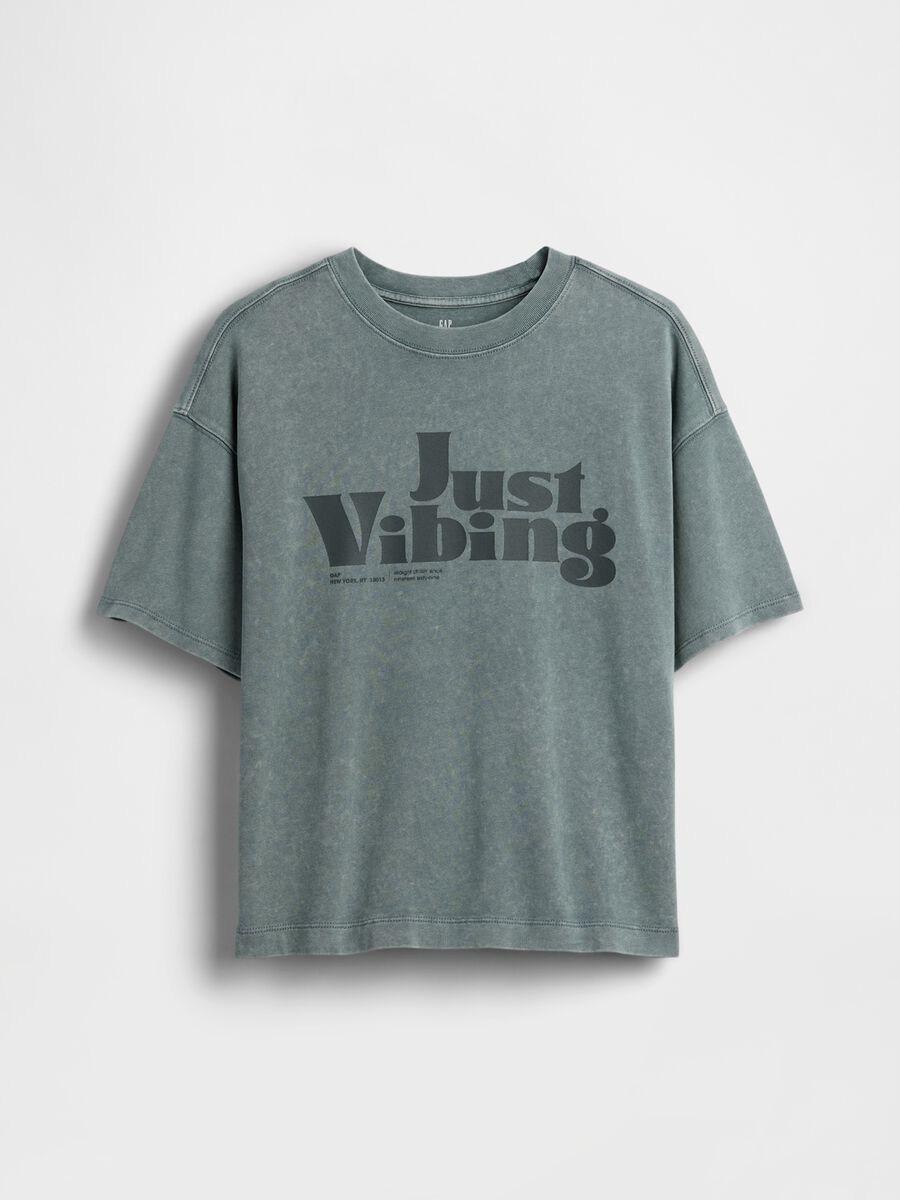 Short-sleeved pure cotton T-shirt_0