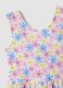 Girls&rsquo; multicolour sleeveless floral stretch dress_2