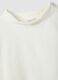 White regular fit stretch cotton blend jumper with wide neckline_5